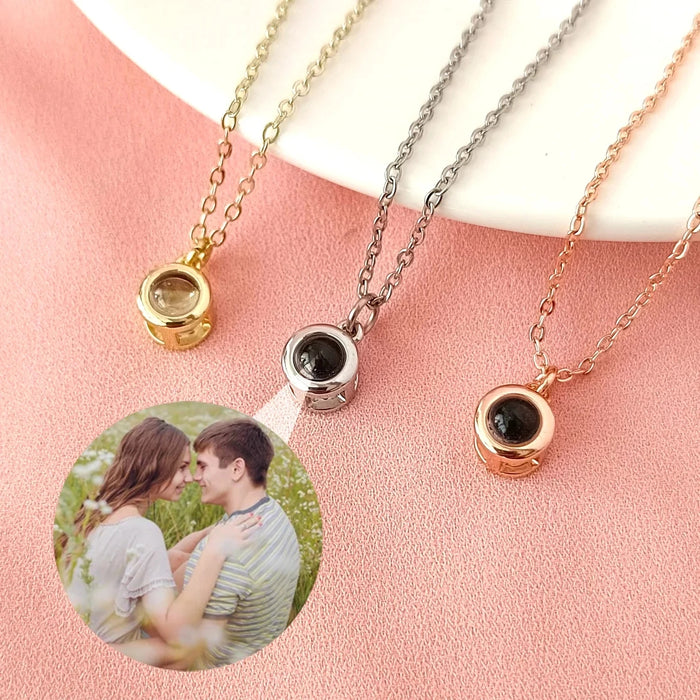 Personalized Projection Necklace