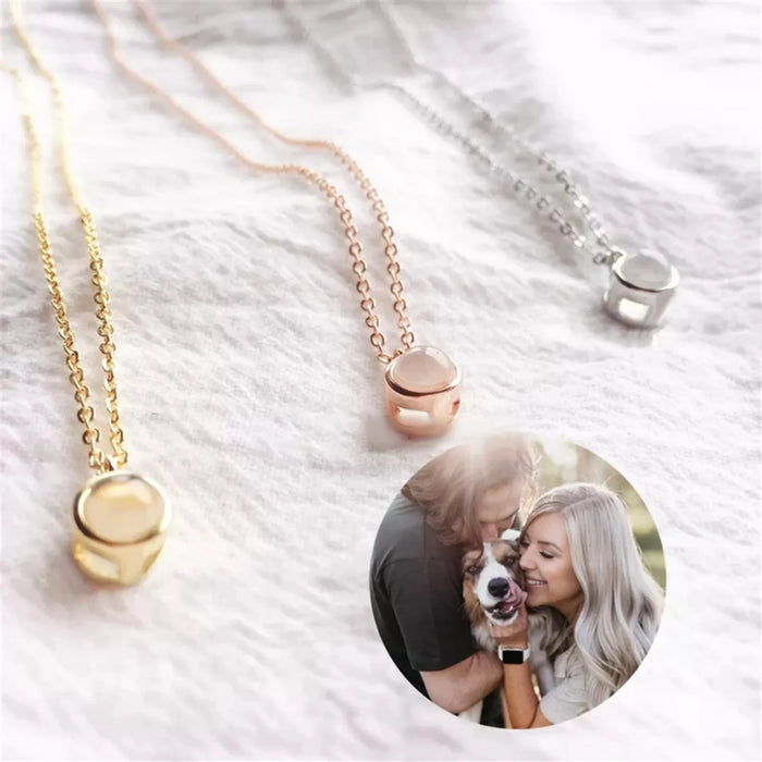 Personalized Projection Necklace