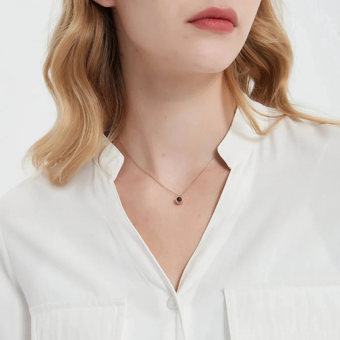 Personalized Projection Necklace