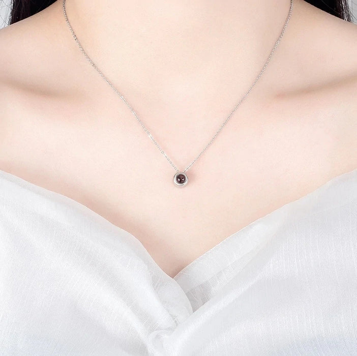 Personalized Projection Necklace