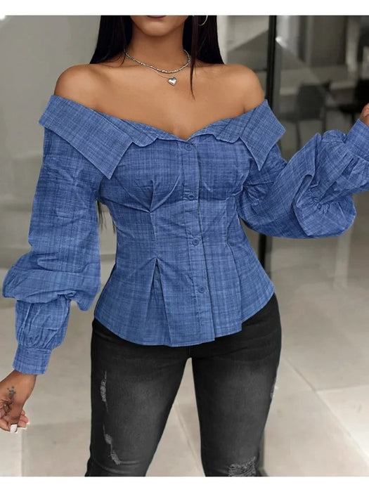 Sleeve Off Shoulder