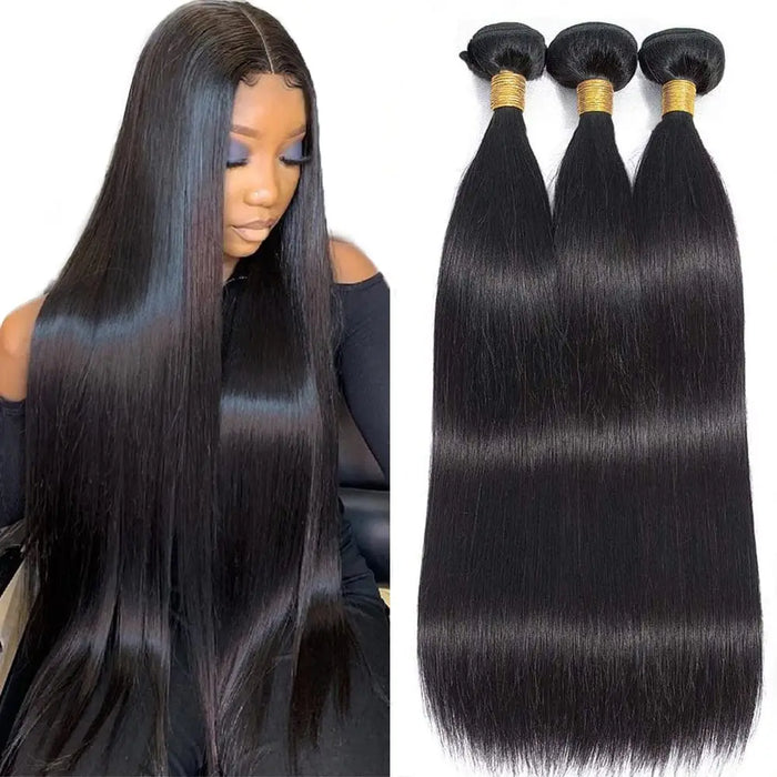 Human Hair Bundles Straight Hair Weave