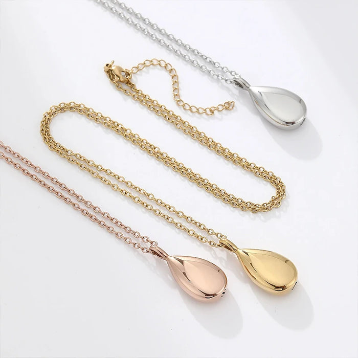 Teardrop Urn Custom Necklace