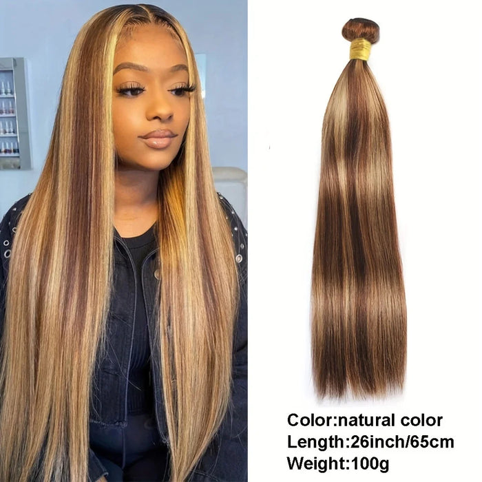 Brown Ombre Blonde Straight