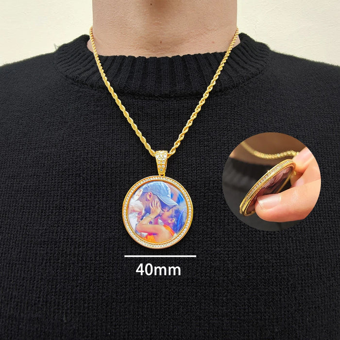 Personalized Picture Pendant Charm