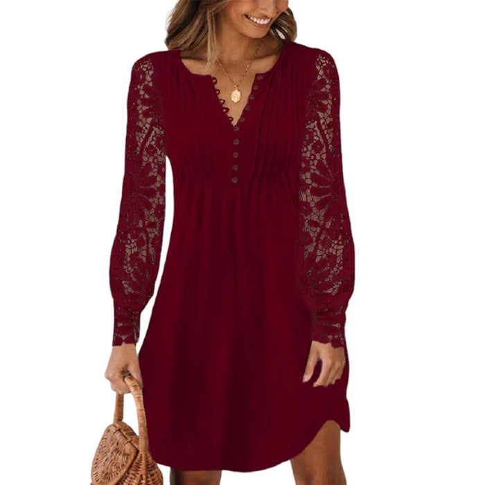 Lace Lady Long Sleeved Dress