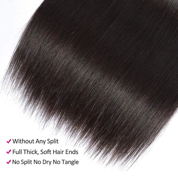 Human Hair Bundles Straight Hair Weave