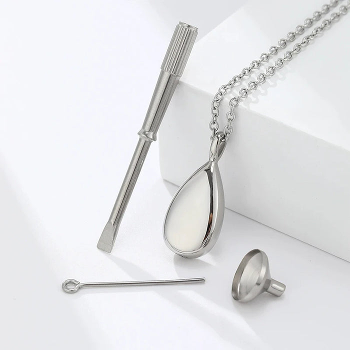 Teardrop Urn Custom Necklace