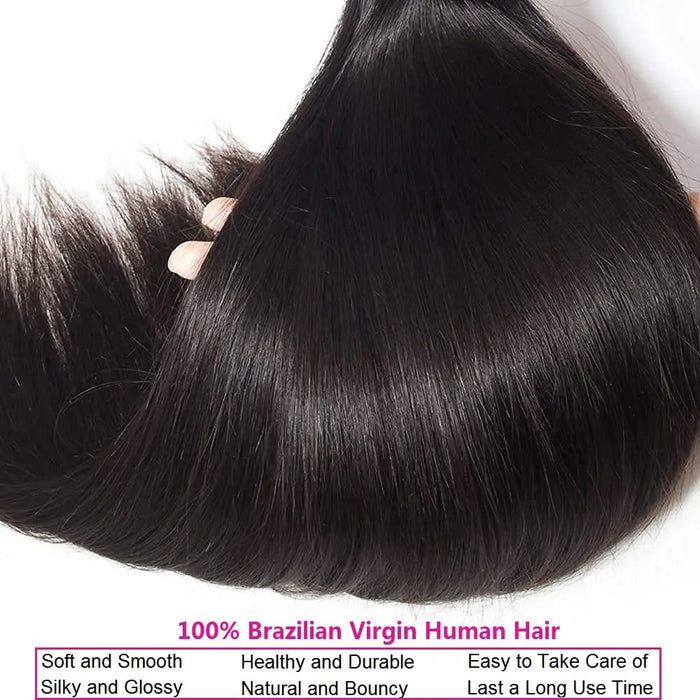 Human Hair Bundles Straight Hair Weave