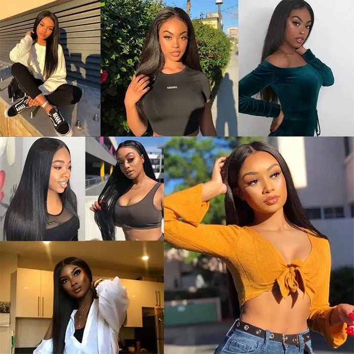 Human Hair Bundles Straight Hair Weave