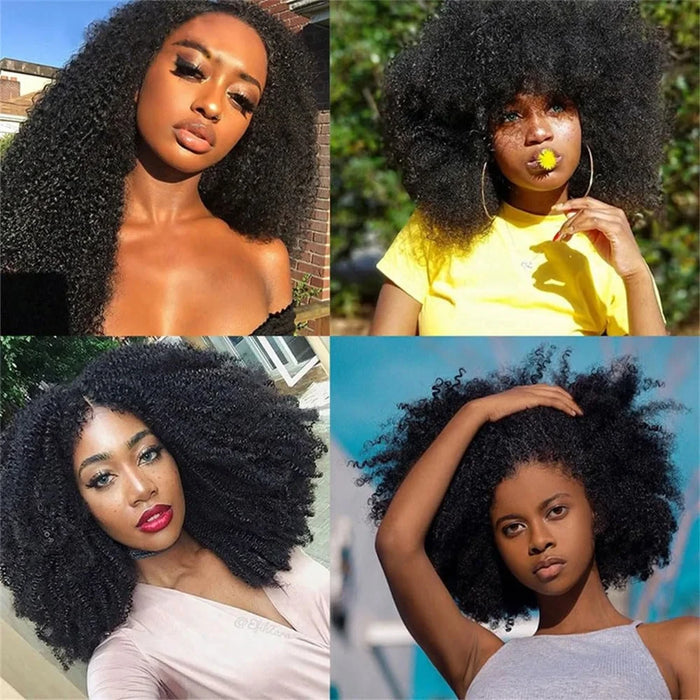 Afro Kinky Curly Human Hair