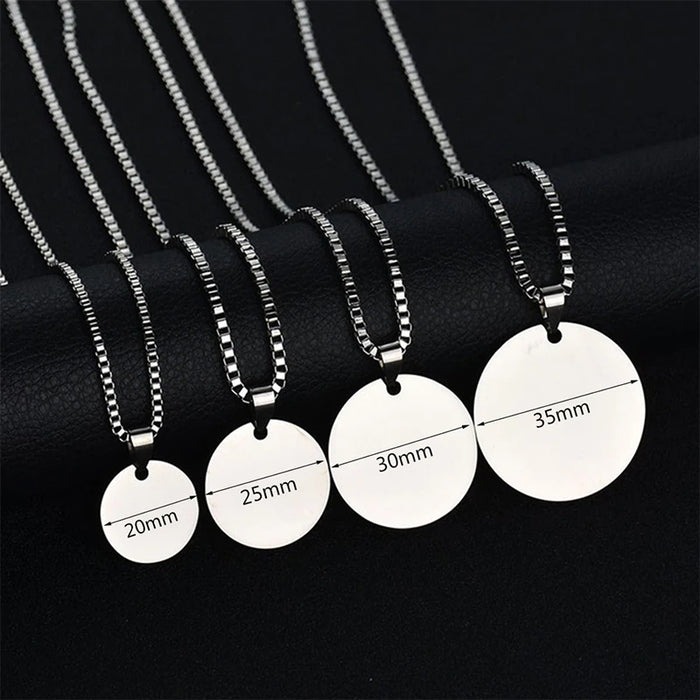 Treebud Round Pendant