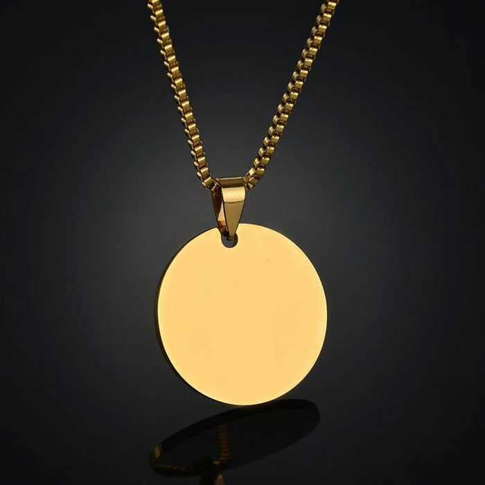 Treebud Round Pendant