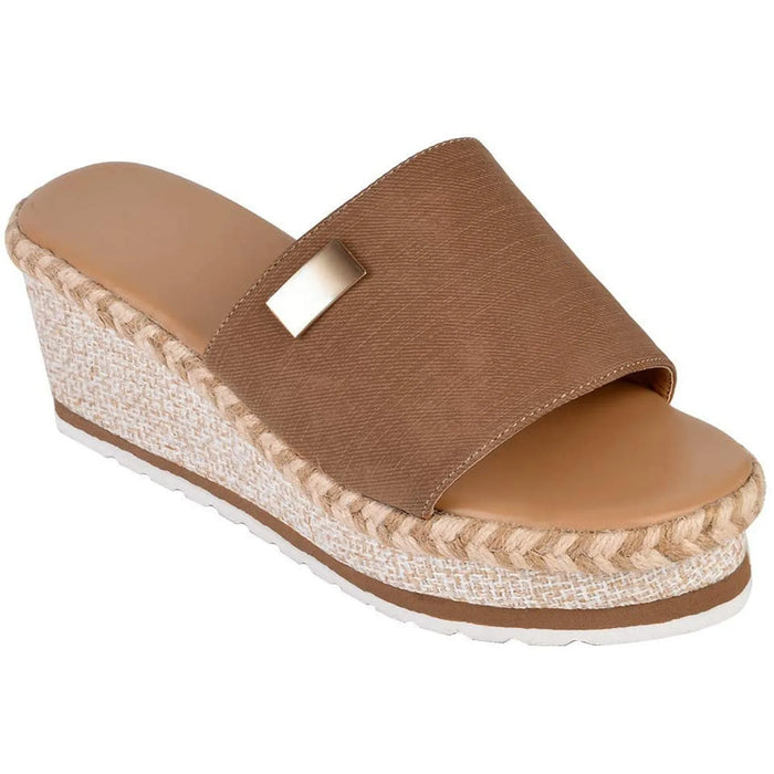Sandals, Wedge Heel, Straps,