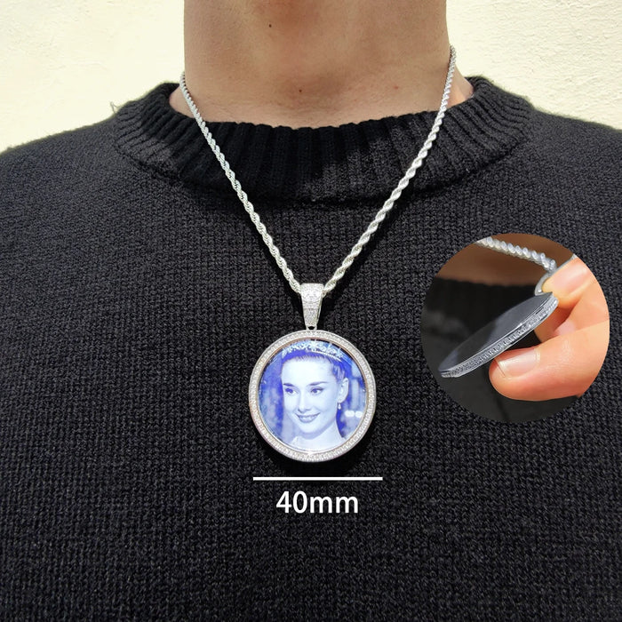 Personalized Picture Pendant Charm