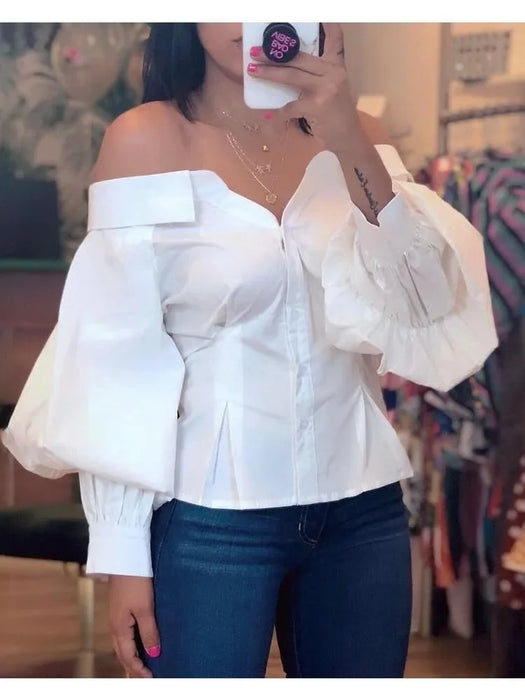 Sleeve Off Shoulder